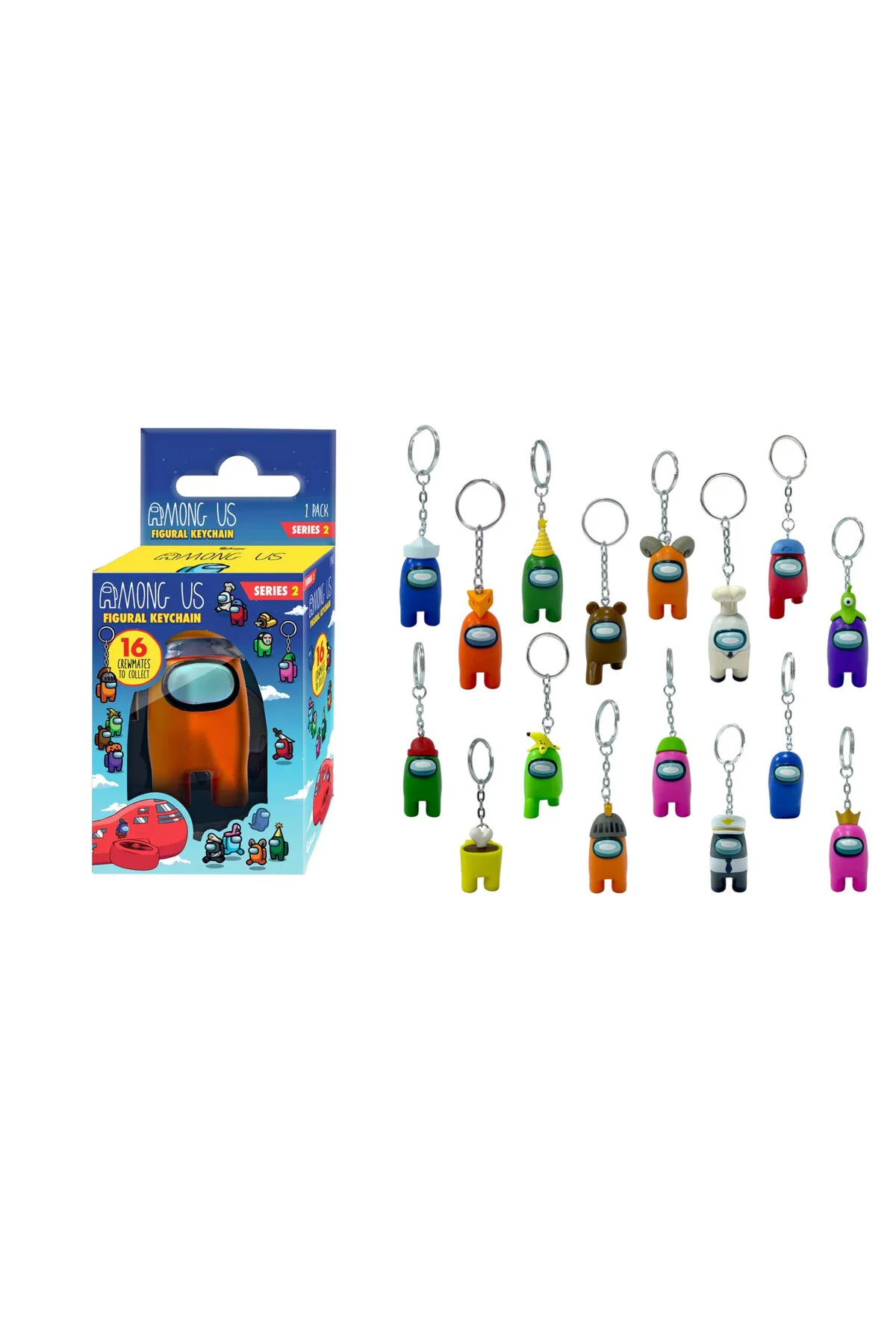 PMI Among Us Series 2 figural keychains